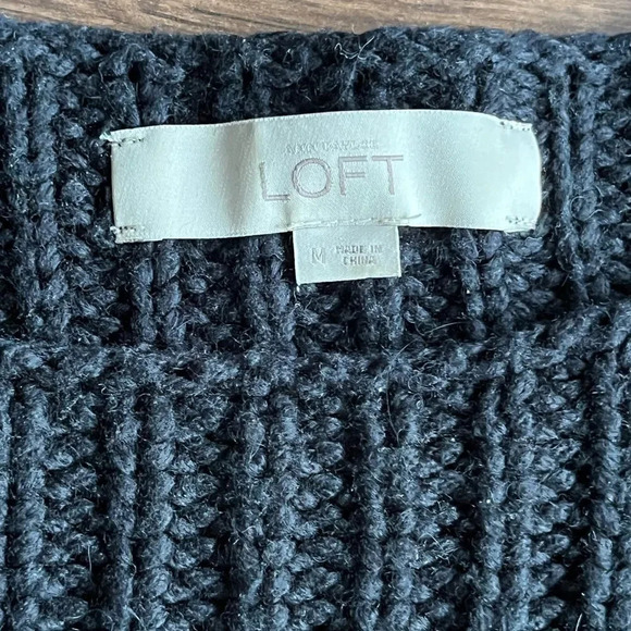 Loft chunky wool/alpaca knit sweater - Picture 4 of 8